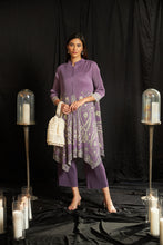 Load image into Gallery viewer, Bella Flared Floral Tunic Set - Purple