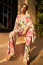 Load image into Gallery viewer, Floral Fantasy Kaftan Shirt Top - Pink Magic