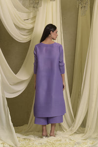 Kiara Kurta with Culotte Pants - Lavender