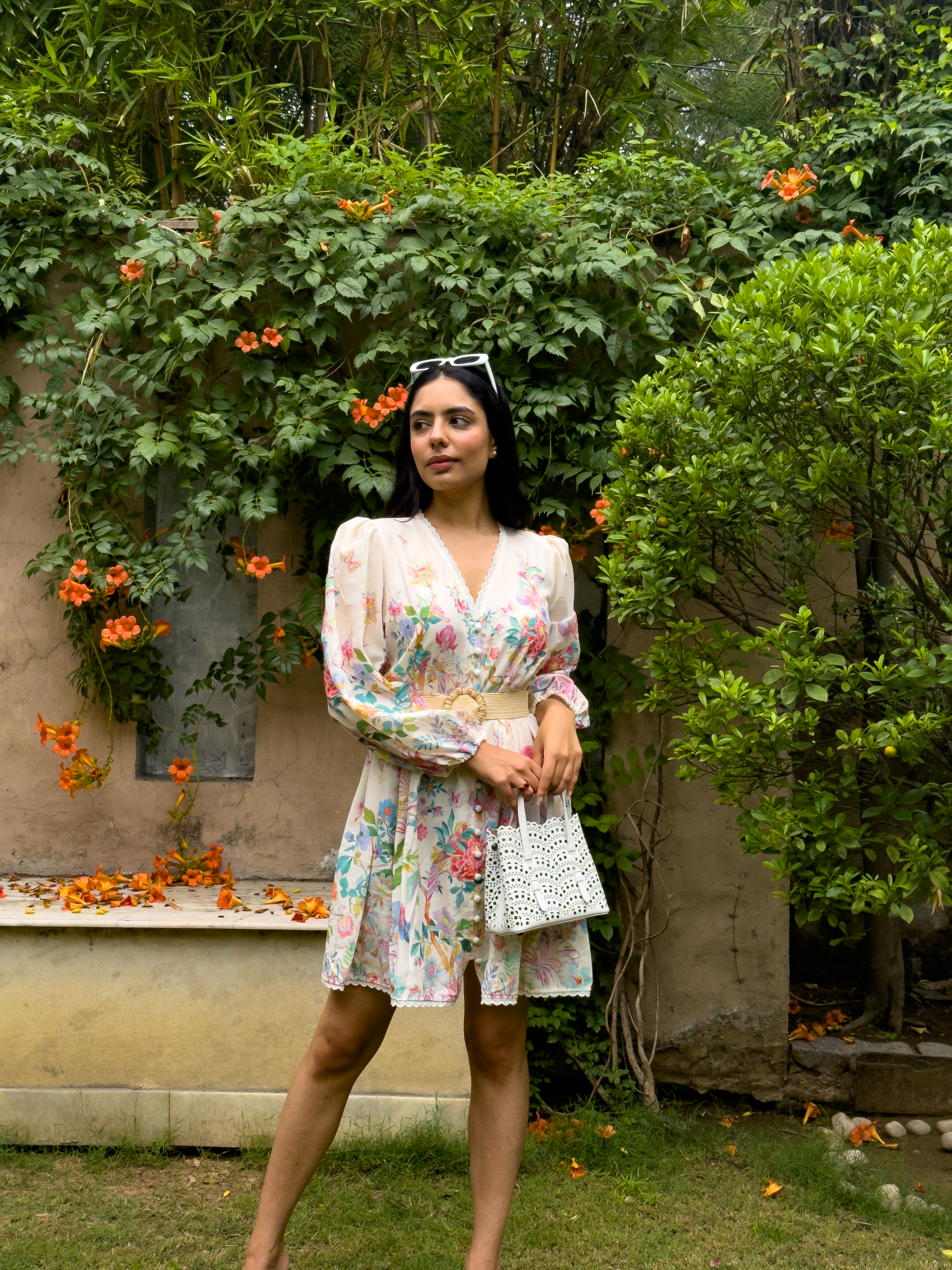 Daphne Daffodil A-Line Dress - Pastel Hues | Tasuvure Indes