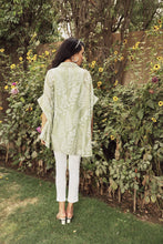 Load image into Gallery viewer, Elahe Embroidered Rowan Shirt - Mint Green