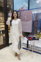 Load image into Gallery viewer, Anisha Sethi in our Seraphic Sequins Potli UpDown Tunic with Dhoti Pants - White