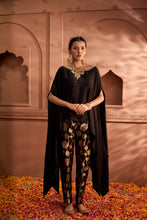 Load image into Gallery viewer, Pataka Black Cape with Brocade Pants