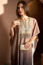 Load image into Gallery viewer, Kathryn Kaftan Dress - Muddy