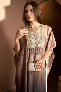 Kathryn Kaftan Dress - Muddy