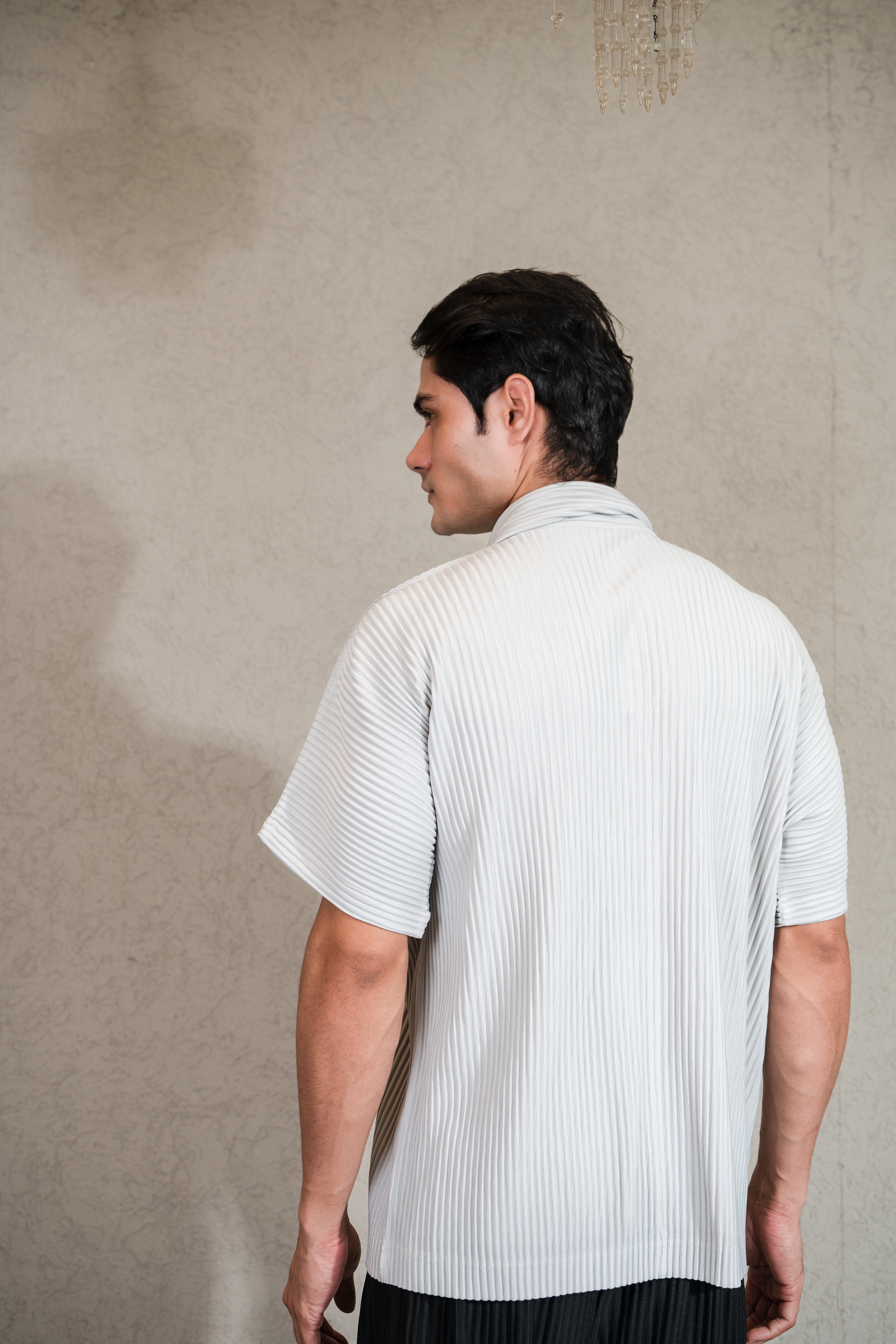 PEDRO PLEATED T-SHIRT