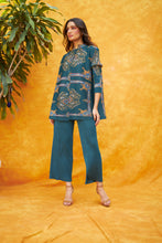 Load image into Gallery viewer, Medusa Renaissance Print Co-ord Set- Teal