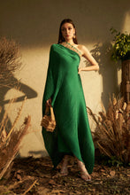 Load image into Gallery viewer, Avyah Embroidered Off- shoulder Top with Pants - Emerald Green