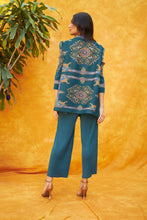 Load image into Gallery viewer, Medusa Renaissance Print Co-ord Set- Teal