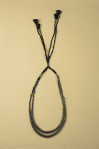 Necklace made of Iron Ring pipes and Casted Iron metal