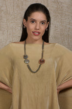 Load image into Gallery viewer, Handcrafted Beaded Neckpiece